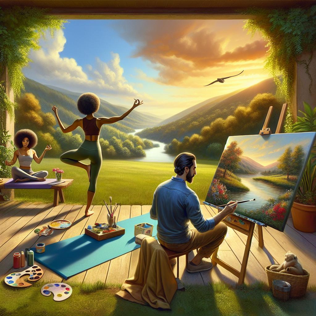 Hobbys, die Körper und Geist in Balance bringen