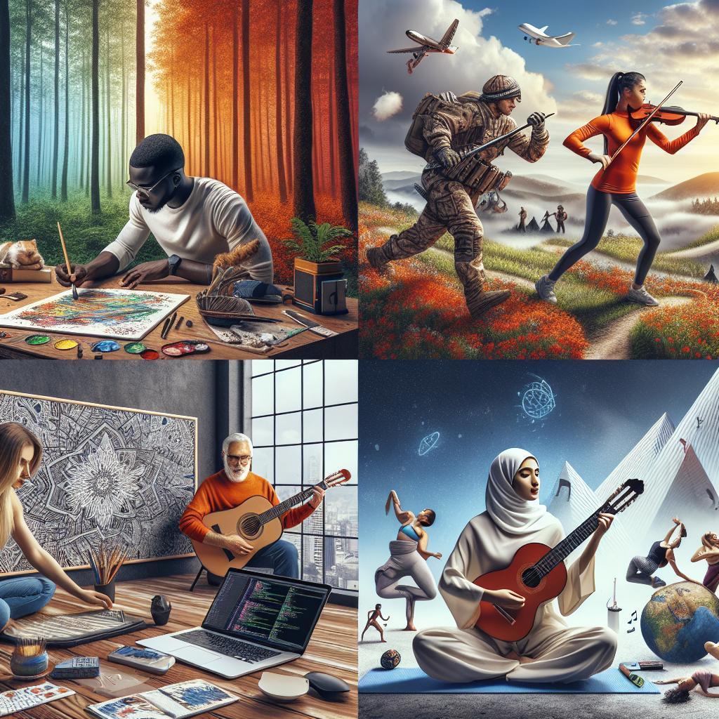 Neue Hobbyideen für persönliche Weiterentwicklung